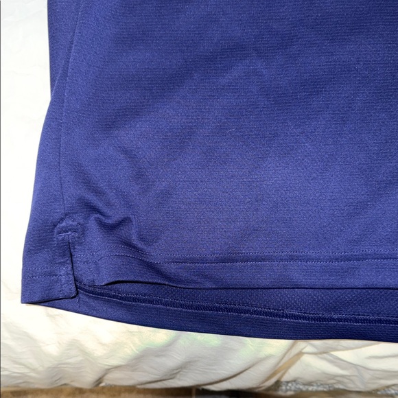 Under Armour Men's Deep Blue Polo Shirt Size 4XL - Picture 2 of 9